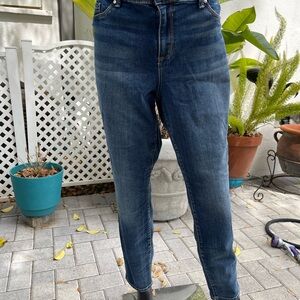 Jessica Simpson Women's High Rise Skinny Jeans, Size 14/32, Blue